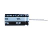 100?F 50V Aluminum Electrolytic Capacitor - Radial