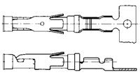 Socket Contact 16-18 AWG Tin Crimp