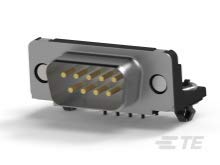 CONN D-SUB PLUG 9POS R/A SLDR