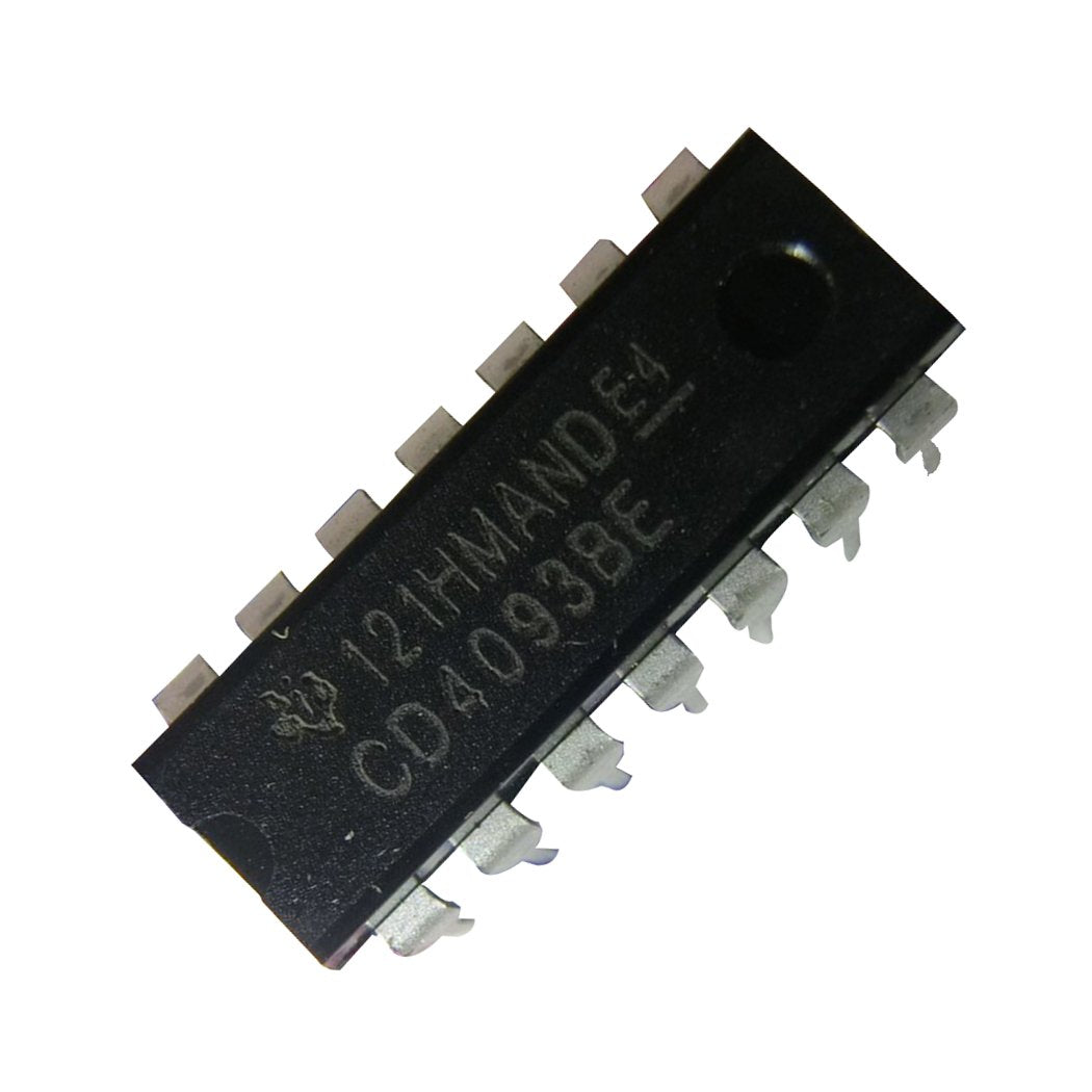 CD4093BE IC GATE NAND 4CH 2-INP 14DIP