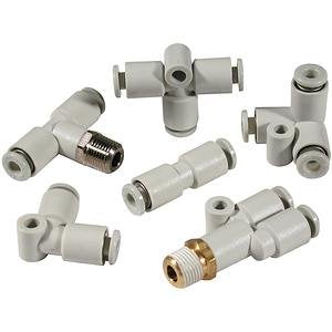 Universal Triple Male Elbow Sealant for 6mm Tubing