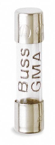 GMA-8A Electronic Circuit Fuse - 125V AC, 8A, Glass Cartridge