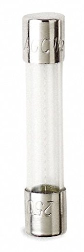 Fast-Acting Glass Tube Fuse - 250V AC, 5A