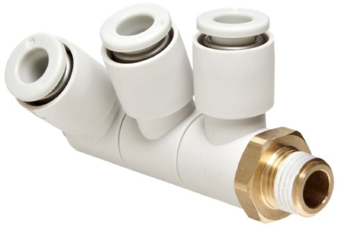 Universal Triple Male Elbow Sealant for 6mm Tubing