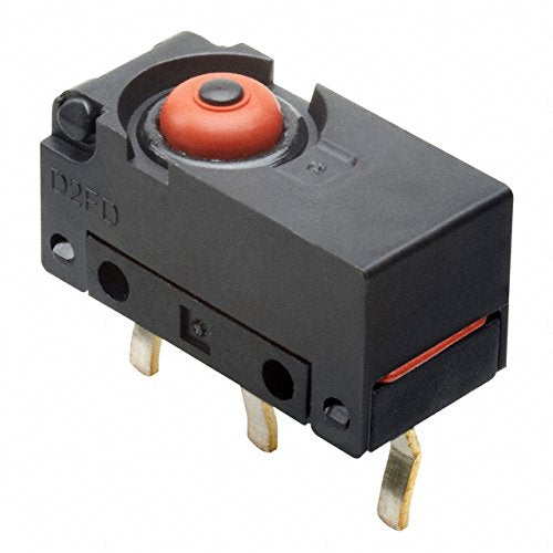 Bulk Active SPDT Switch 100mA Round Pin Plunger PC Pin Mounting