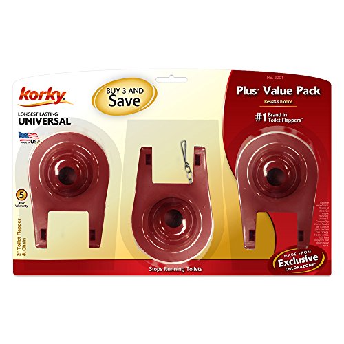 Premium Universal Flapper for Most Toilets - Red
