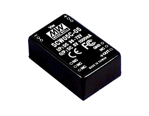 Isolated Module - 36V to 72V Input, 5V Output, 1A Max - Power Supplies