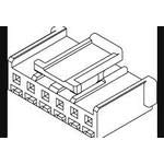 Square Connector Receptacle for Signal and Cable Connections