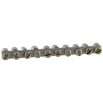 Round Pin Terminal Block - 10 Positions