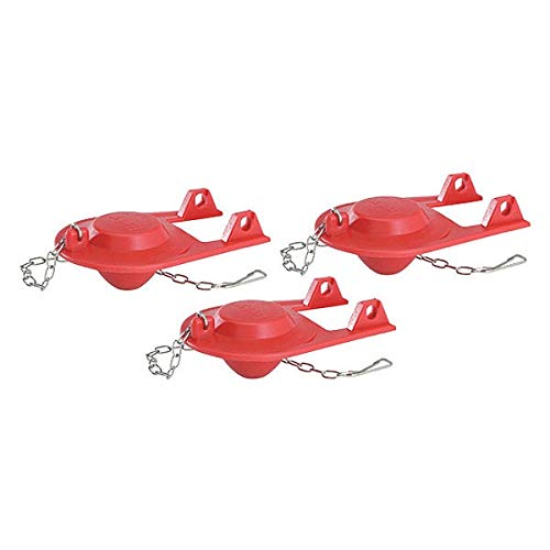 Premium Universal Flapper for Most Toilets - Red