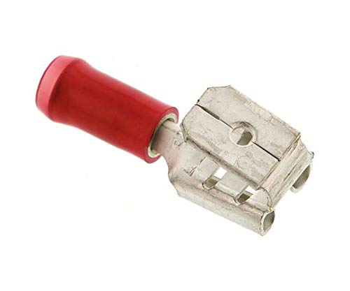 0.250" Quick Connect Female and Male Crimp Connector 16-22 AWG