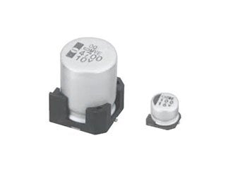 Active Surface Mount Aluminum Electrolytic Capacitor - 10uF, 16V