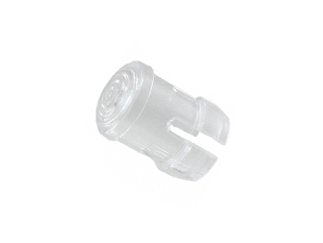 LED Lens - RoHs Compliant, Clear Color, 0.29 in Height