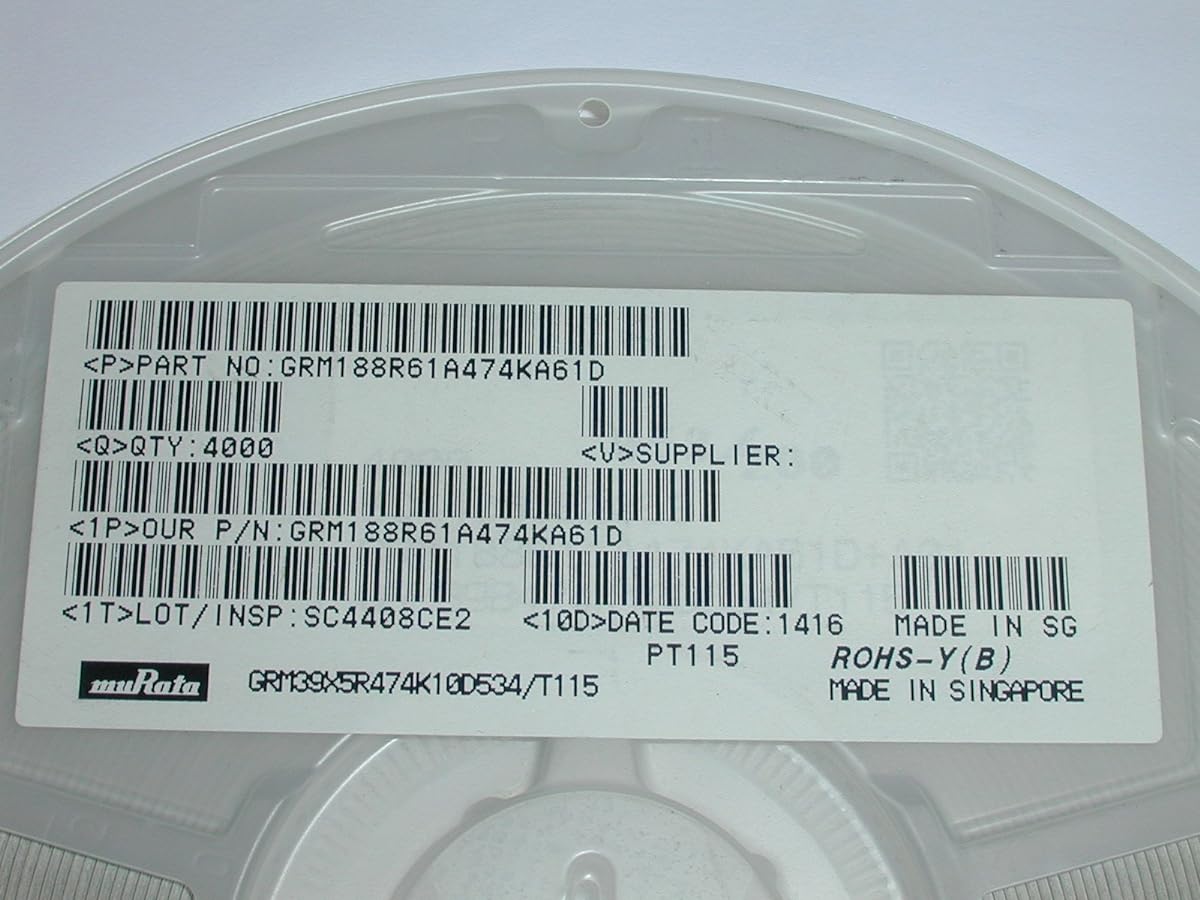 1uF 6.3V X5R 0603 Ceramic Capacitor
