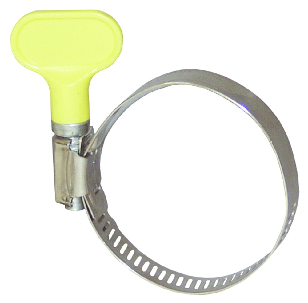 Stainless Steel Hose Clamp, 1-1/4" to 2-1/4", 1/2" Width