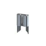 Fuse Clip - Through Hole/PCB Mount, ATC/ATO, 30A, 500V AC, Brass, Bulk, UNIVAL Series