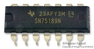 14-Pin DIP Line Receiver for RS232 Interface IC