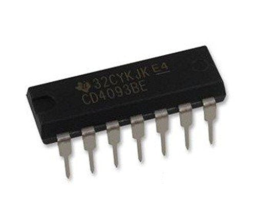 CD4093BE IC GATE NAND 4CH 2-INP 14DIP