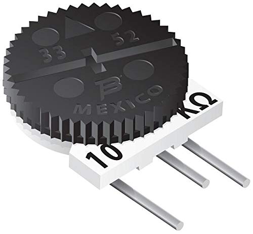 THUMBWHEEL POT 1K OHM 0.5W TOP