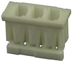 Natural Color 3-Contact Socket Housing Cable Connector 2.00mm