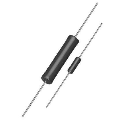 Power Resistors Wirewound Silicone Coated 100 Ohm 13W 5% Axial