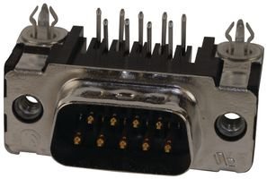 CONN D-SUB PLUG 9POS R/A SLDR