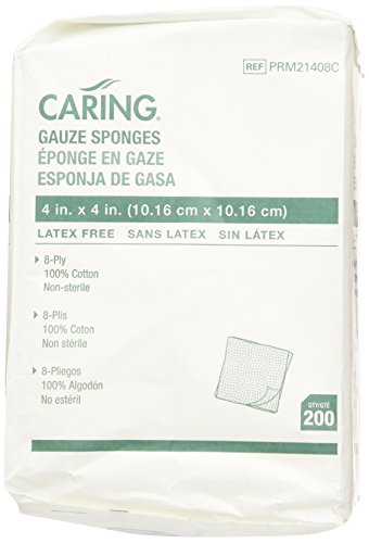 Caring Non-sterile Gauze Sponges