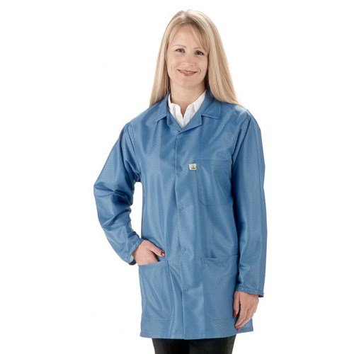 EconoShield Royal Blue Lab Coat - Women - 2X-Large