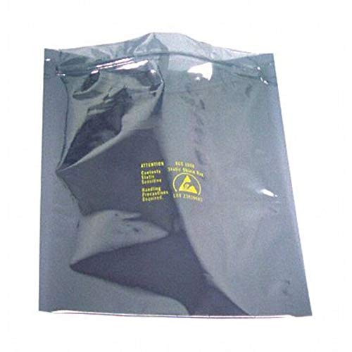 Static Shielding Bag with Zip Lock Closure and Metal Interior