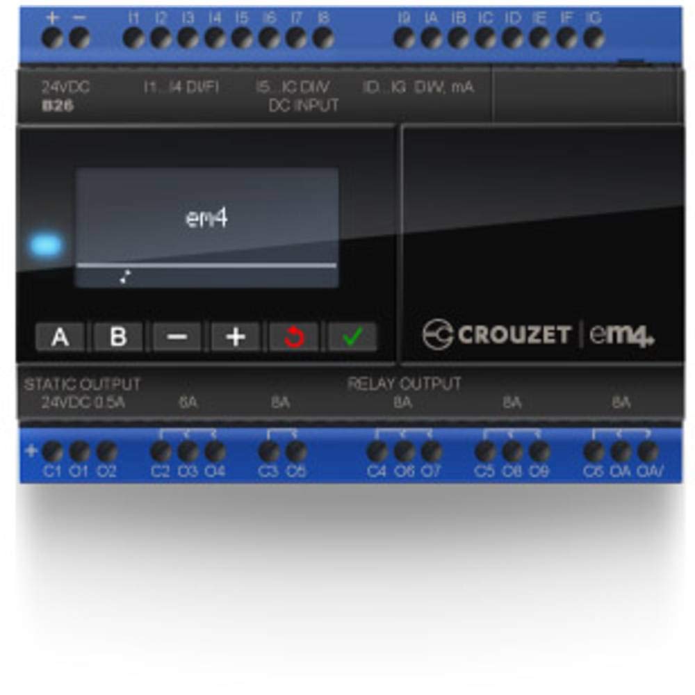 Compact nanoPLC with 16 Inputs and 10 Outputs