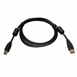 3-ft. USB2.0 A/B Gold Device Cable with Ferrite Chokes