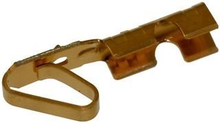 Crimp Terminal Connector - 30 to 22 AWG, Female, Brass