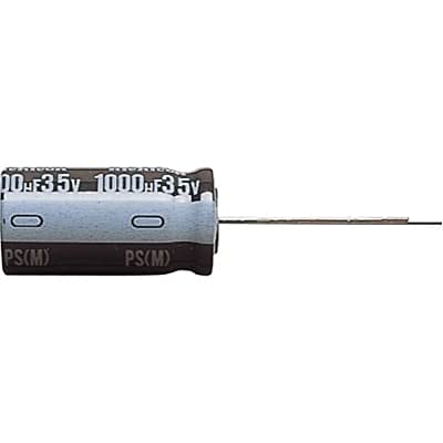 Electrolytic Low ESR Capacitor - 47uF 50V DC - THT Mount