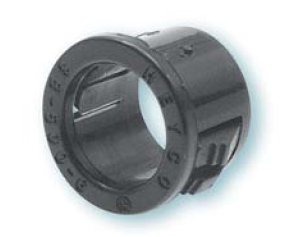 Black Nylon Spacer - 3 1/2 in Diameter, 94V-2 Flammability Rating