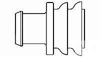 Single Wire Seal for 5.5mm Cavity Diameter - Silicone Material