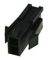 Mating Interface Plug Housing - Nylon Resin, Black, Panel Mount