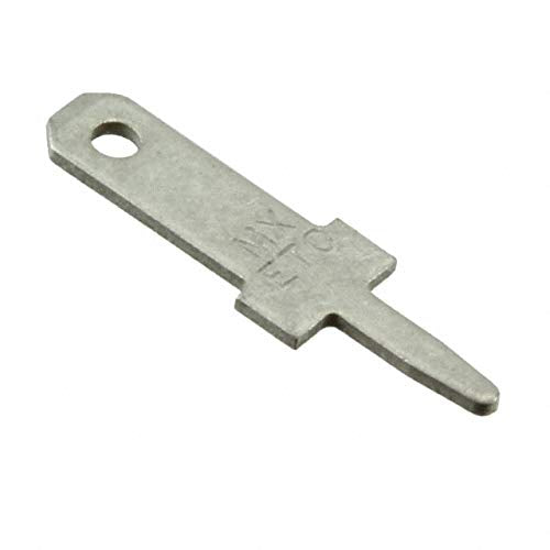 Male Quick Disconnect Tab - Solder Termination - 0.51 mm x 2.79 mm