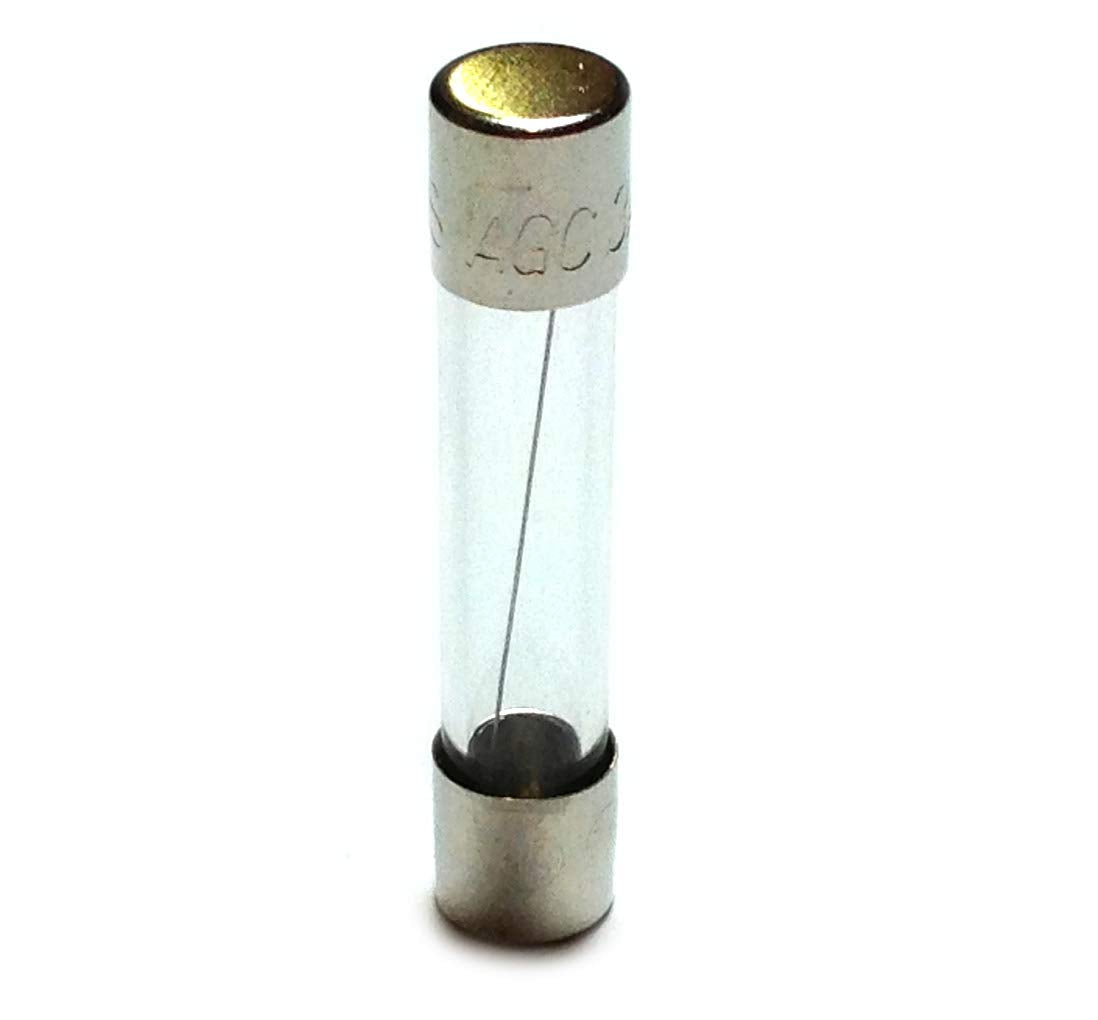 3A 250V Fast Acting Glass Fuse - 1-1/4 Inch Length