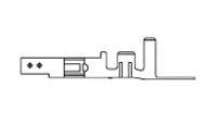 Socket Contact Crimp Connector 18-22AWG Tin