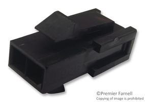 Mating Interface Plug Housing - Nylon Resin, Black, Panel Mount