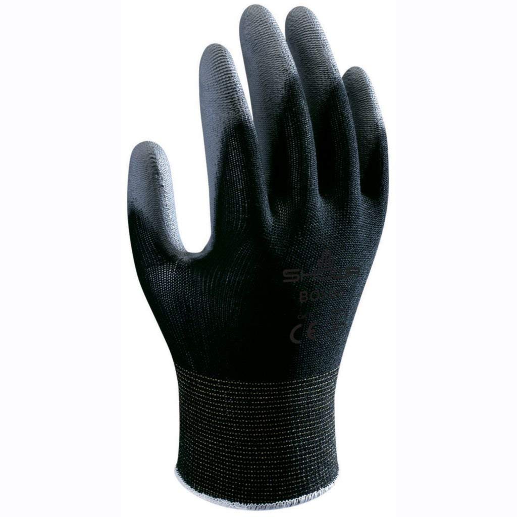 Coated Gloves - 13 Gauge Nylon Knit - Polyurethane Palm Coating