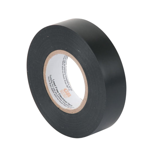 Commercial-Grade Black Electrical Tape, 3/4 in x 66 ft