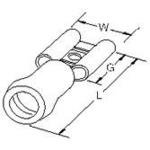 Yellow Insulated Female Terminal - Avikrimp Series