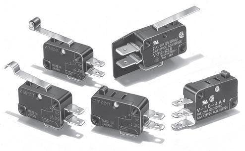 Miniature SPDT Lever Roller Snap Action Switch