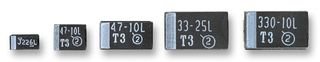 Tantalum Capacitor - 1uF, 50V DC, Surface Mount