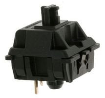 Black Plunger Actuator Keylock Switch - 12V, 10mA