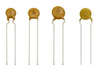 Ceramic Disc Capacitor - Class 2, 1 kVDC, 0.02 uF