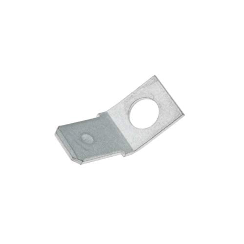 Male Angled-45° Quick Connect Tab - 0.250" Tab Width, Non-Insulated, Tin Plating