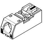 Wire-to-Board Receptacle Connector - Right Angle, 160V, 12A