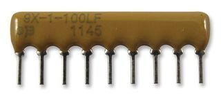 4.7k? Resistor Network - 8 Resistors, THT, ?2% Tolerance, 0.2W Power